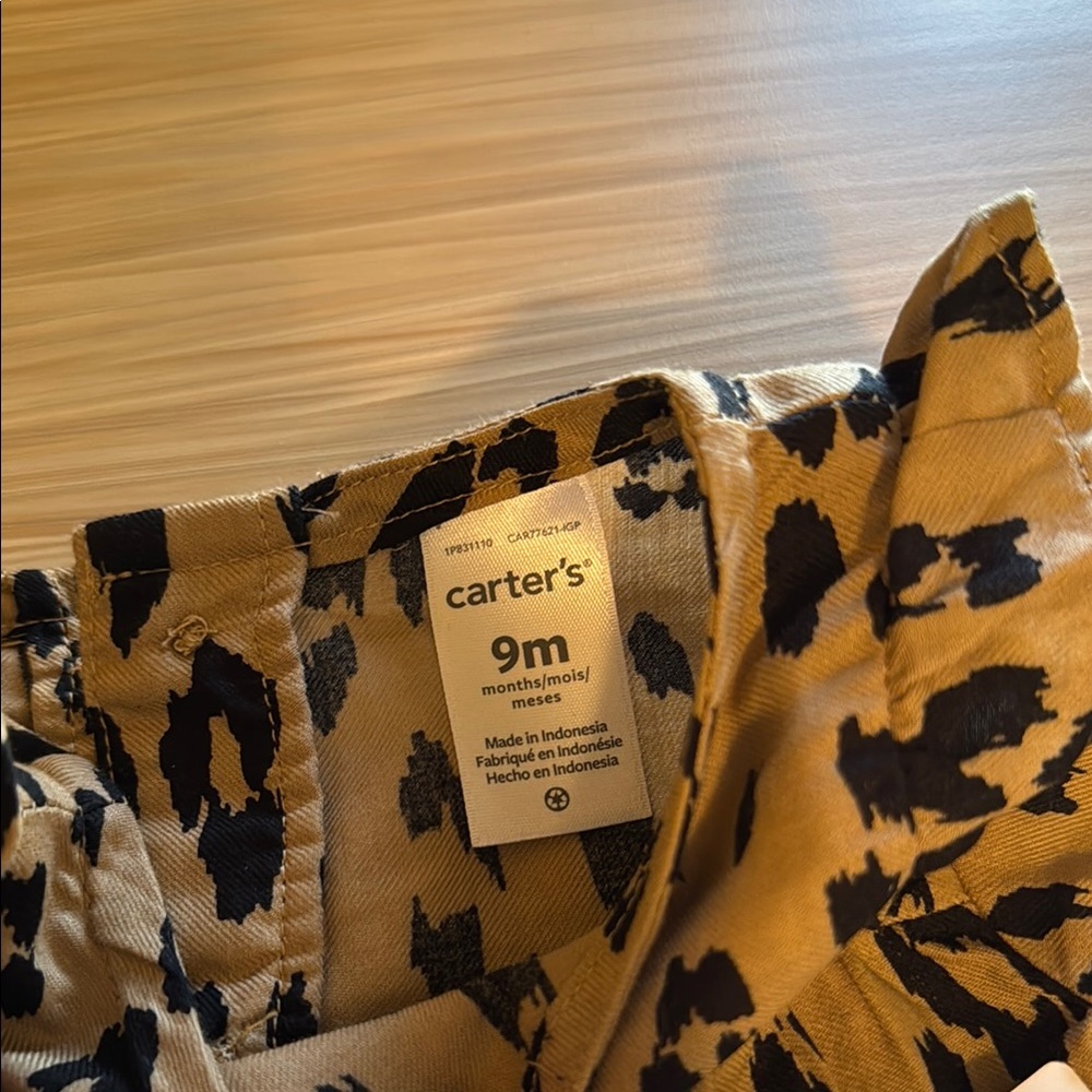 Carter’s Leopard Print Baby Dress - Picture 3 of 6